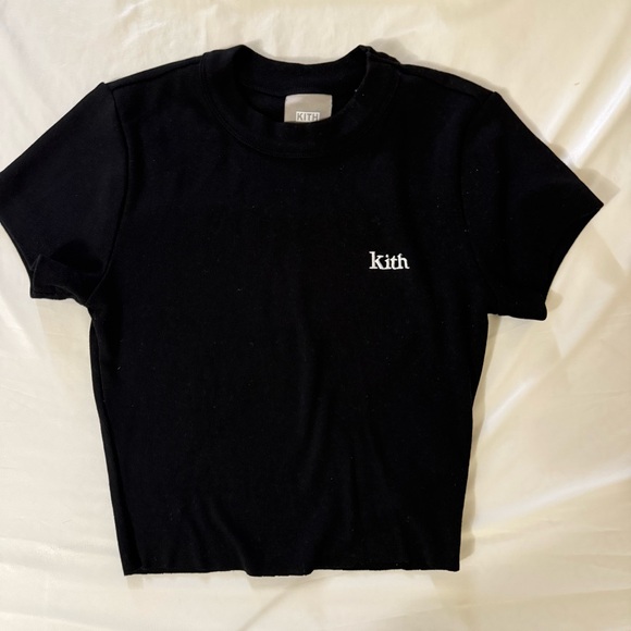Kith Women Classic Black Tee - Picture 1 of 3